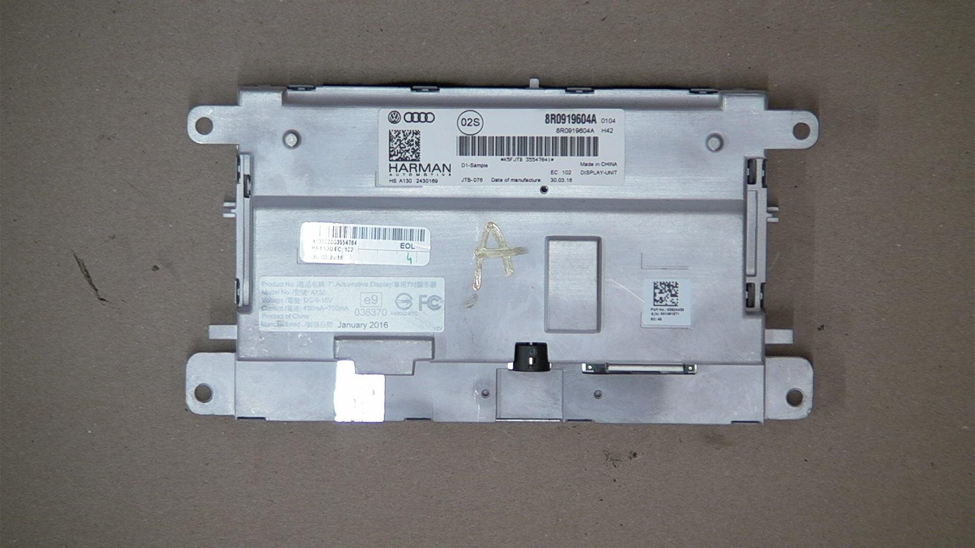  Monitor 8R0919604A 2.0CRDI