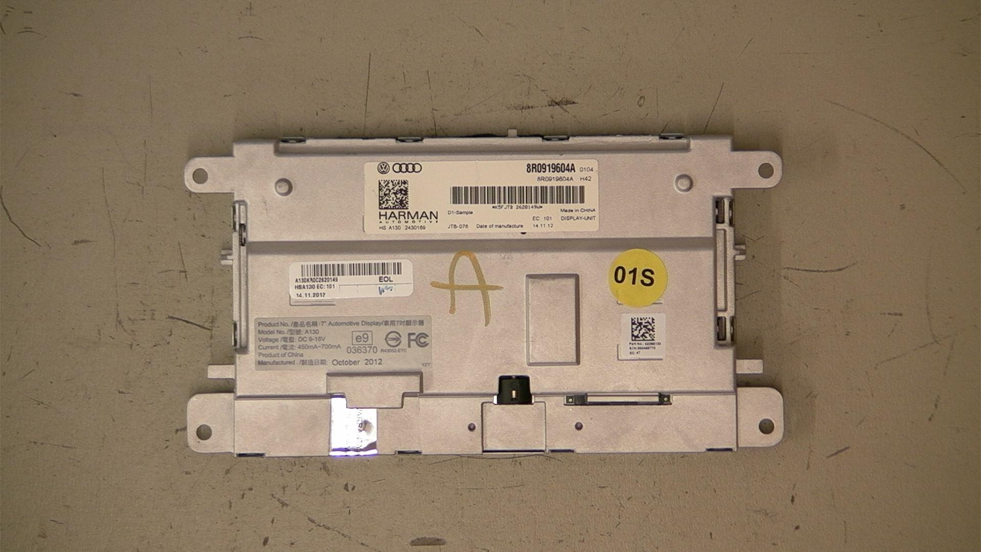  Monitor 8R0919604A 2.0CRDI