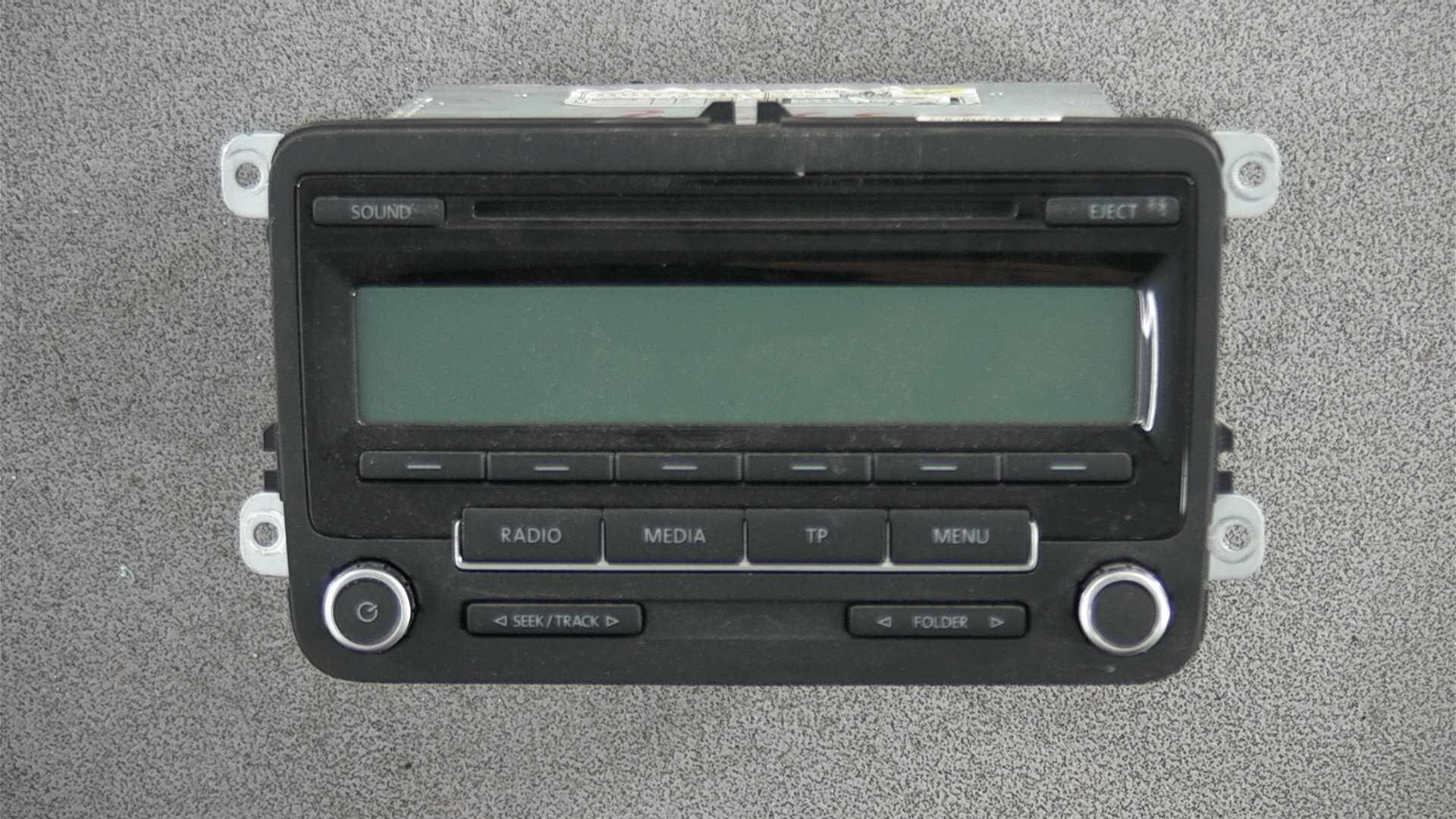  Radio CD / panneau multimédia 1K0035186AA 1.4TSI