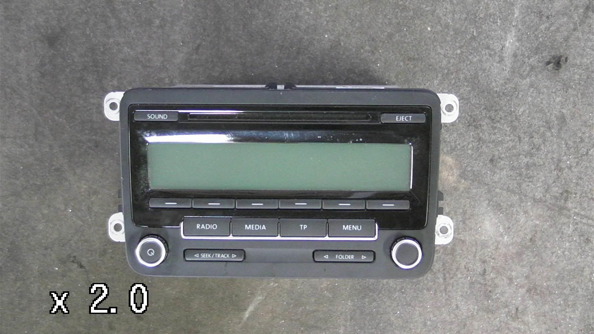  Radio CD / panneau multimédia 1K0035186AA 1.9TDI